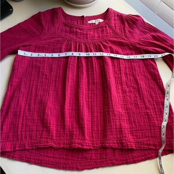 XiRENA Long Sleeve Pink Top Size S - Picture 9 of 11